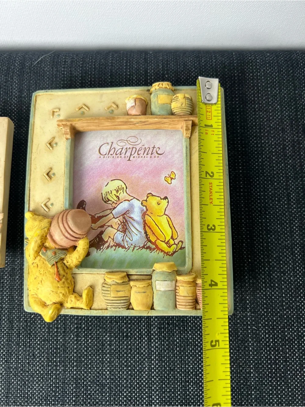 Set of Charpente Classic Pooh Decorative Photo Frames - Honey Pot - Piglet